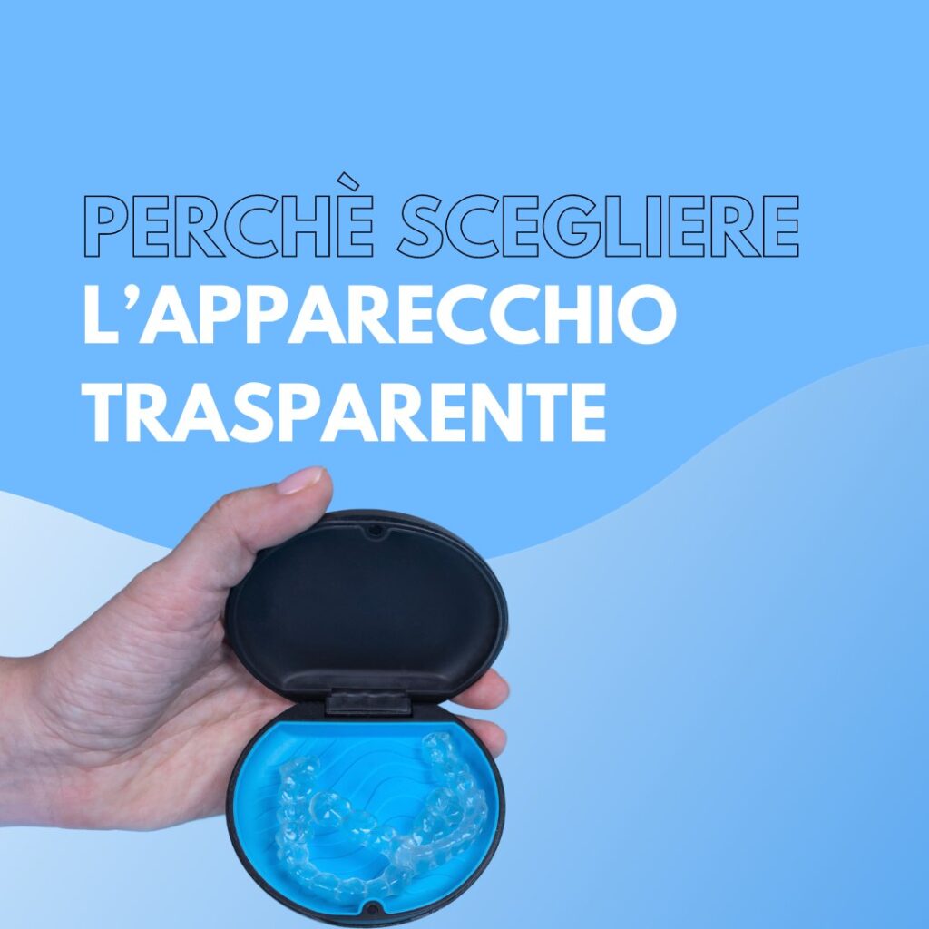 Perché scegliere l’apparecchio invisibile?   Perché è trasparente e totalmente d...