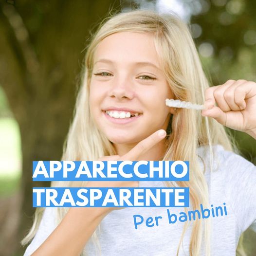 Sapevi che anche i bambini sopra i 6 anni possono indossare gli allineatori tras...